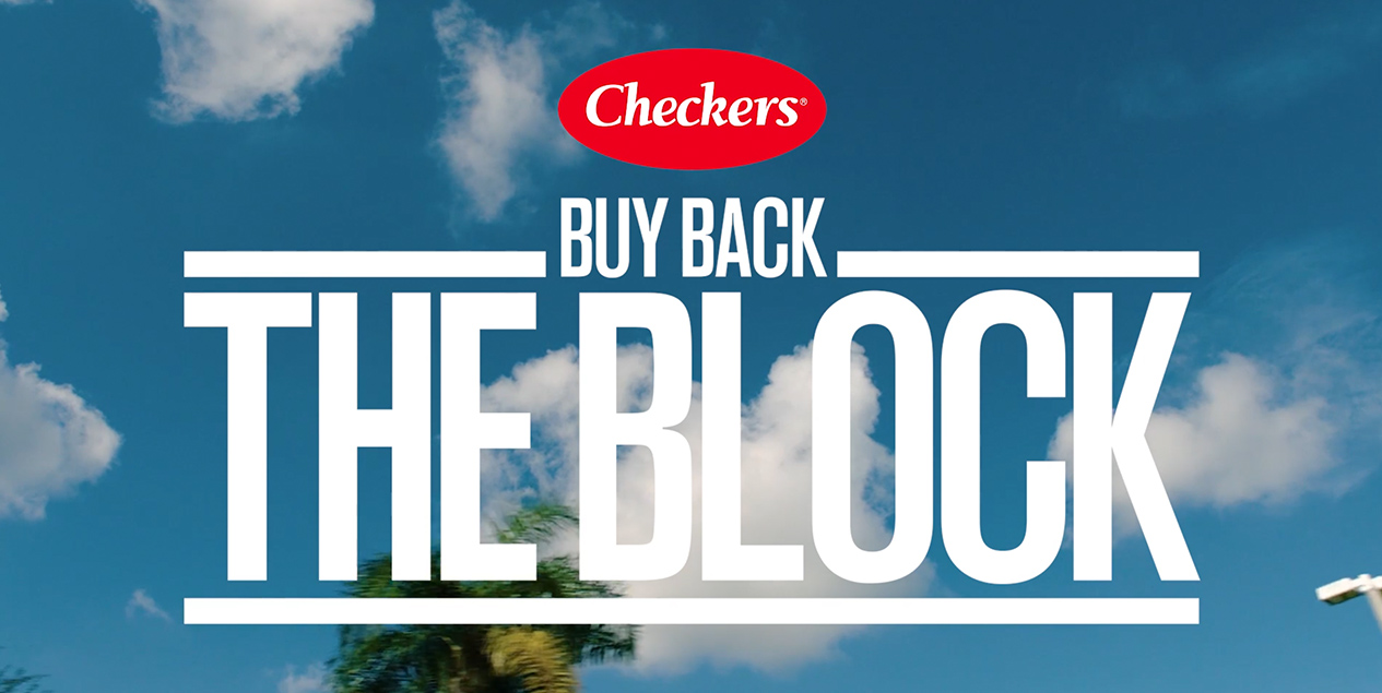 Checker's Buy Back the Block graphic
