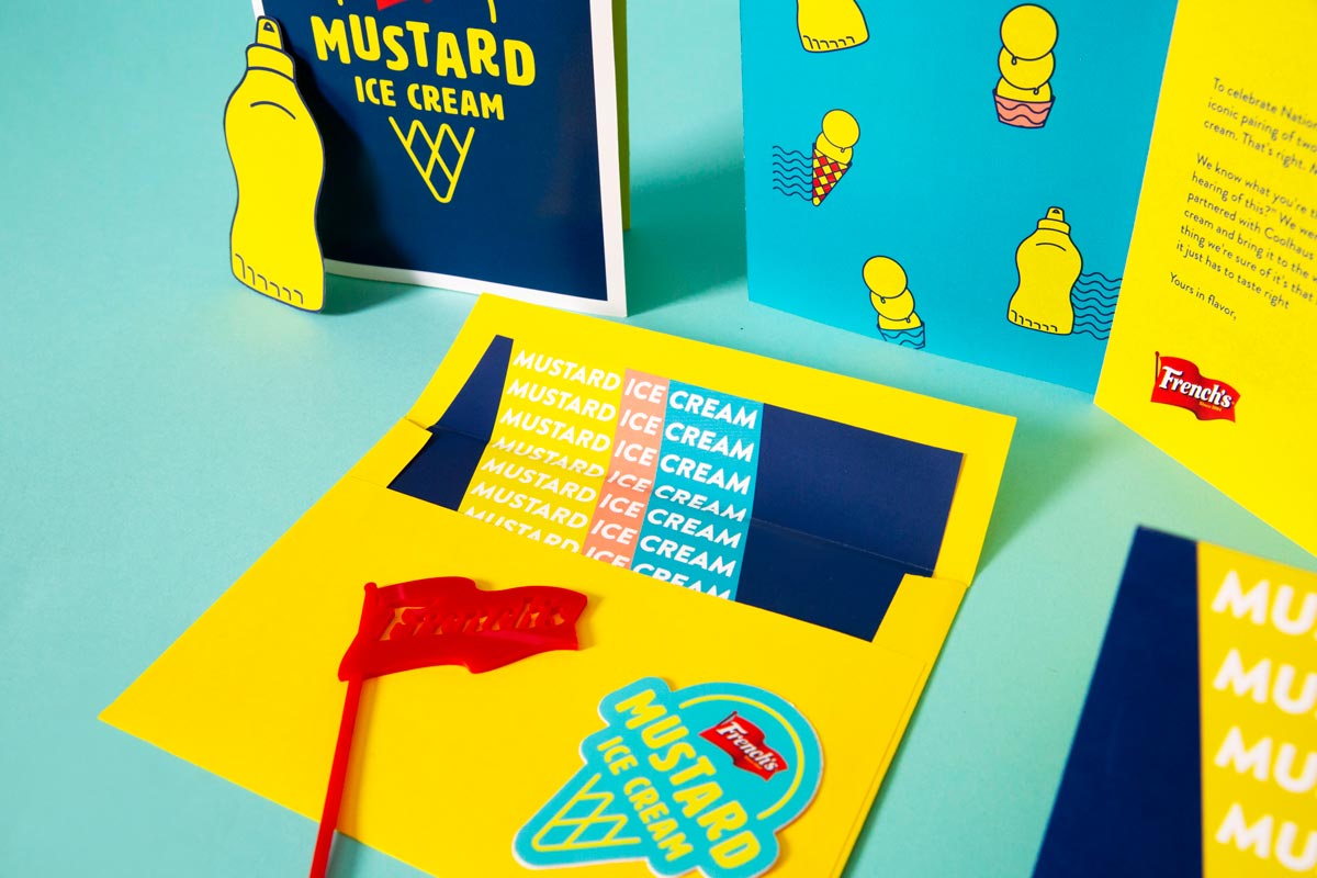 French's Mustard Ice Cream letterhead